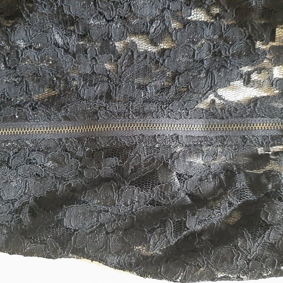 Cotton Candy Sheer Black Lace tank top Dressy Med - Picture 4 of 6